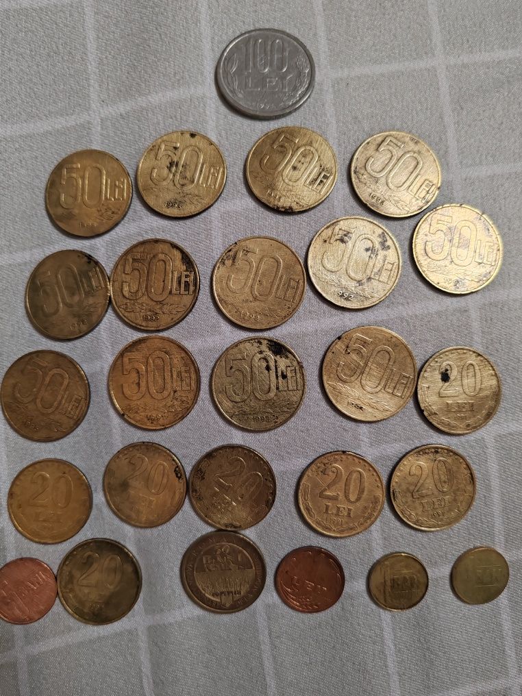 Monezi și bacnote vechi
