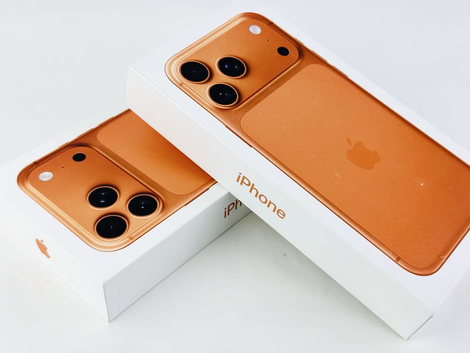 НАЛИЧЕН! Apple iPhone 17 Pro Max 512GB Orange НОВ!