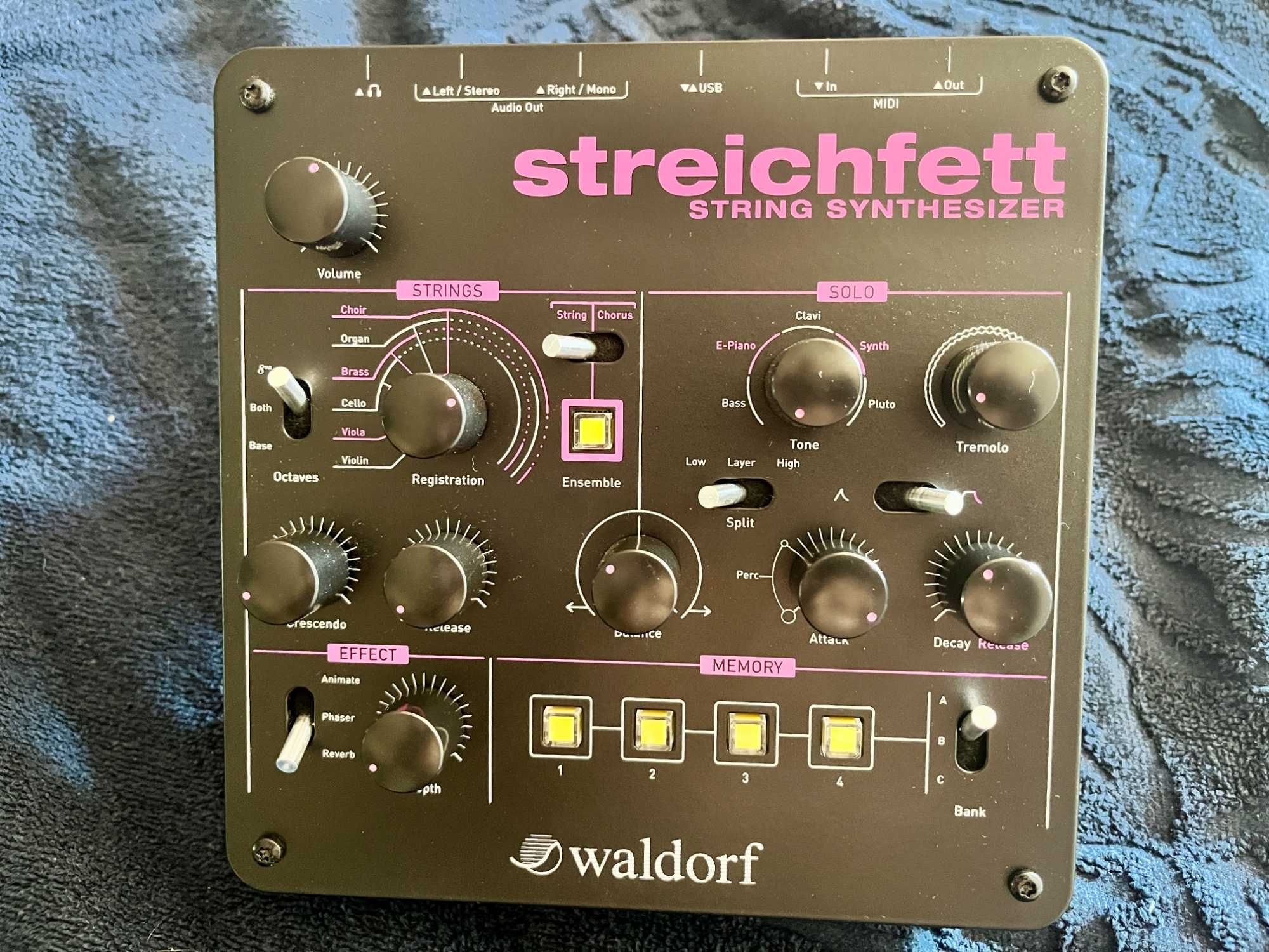 Продавам 499 лв синтезатор WALDORF Streichfett - модул