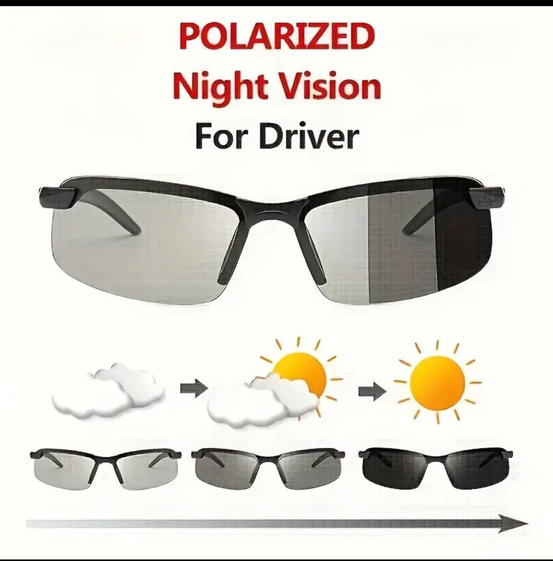 Ochelari de soare si condus pe timp de noapte Night Vision