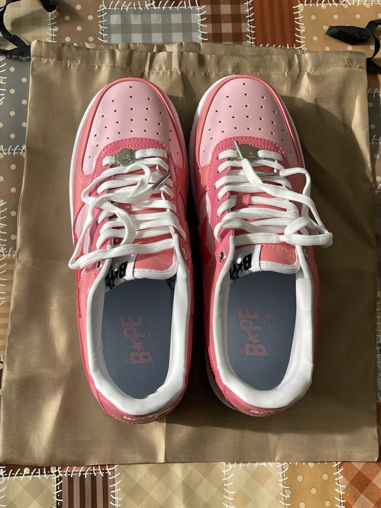 Обувки Bape Sta Low - 44.5 - Camo Combo Pink