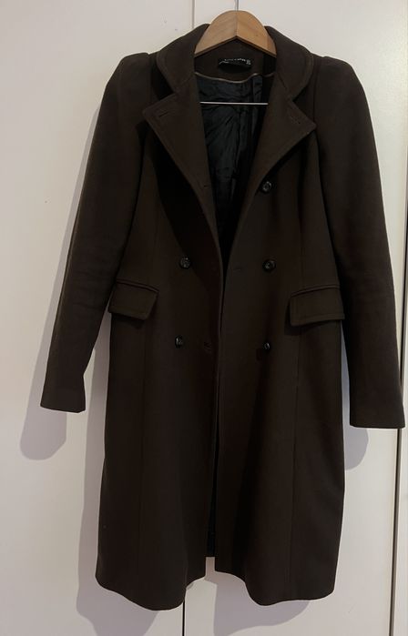 Палто Zara 100% вълна