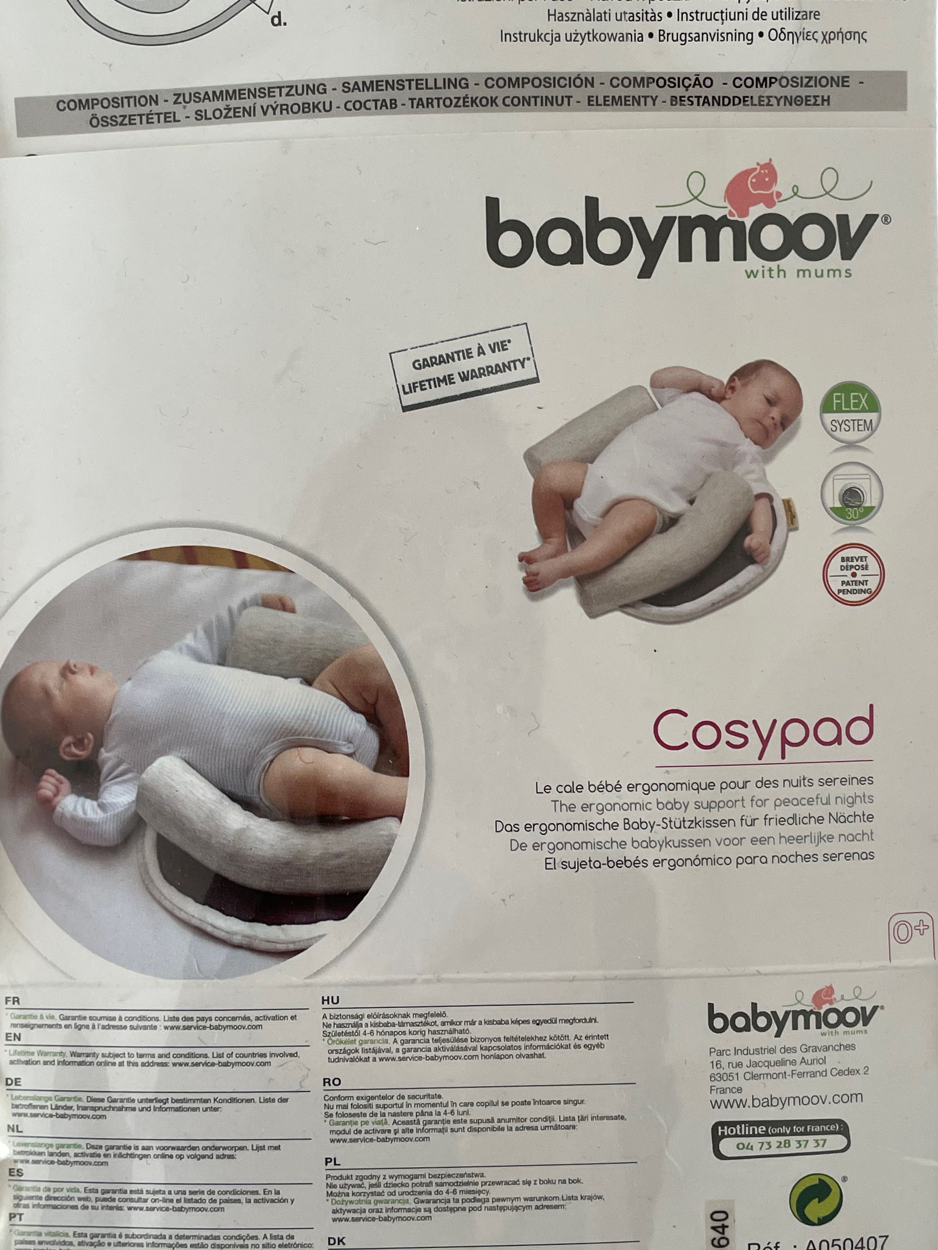 Suport flexibil de somn, Babymoov cosypad, Gri