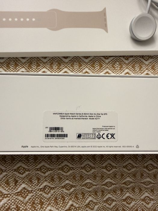 APPLE Watch Series 8, GPS, 45mm