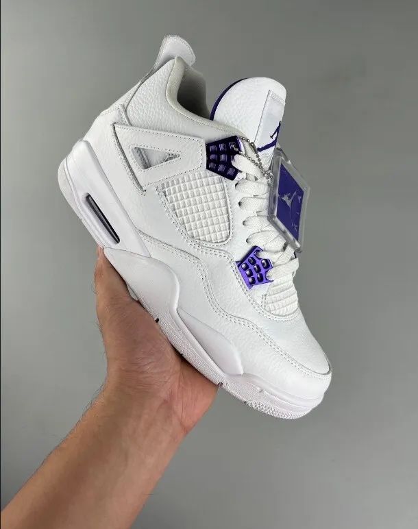 Jordan 4 Metallic Purple