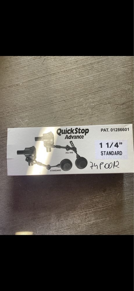 Plutitor mecanic QuickStop, 1"1/4