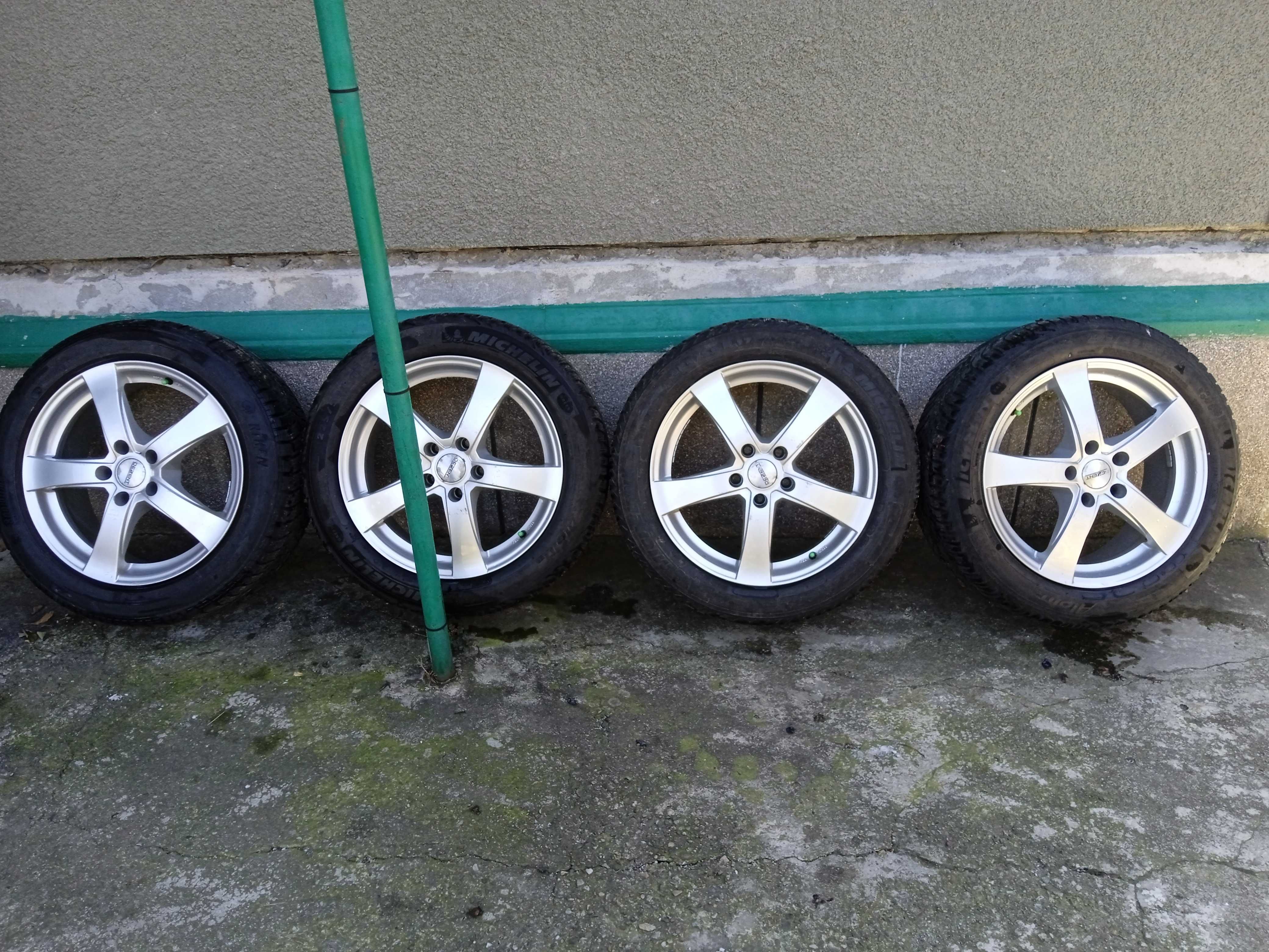 Vând jante Dezent 5x112 r17,Ford, Audi, BMW, Jeep, Fiat, Opel, Skoda,