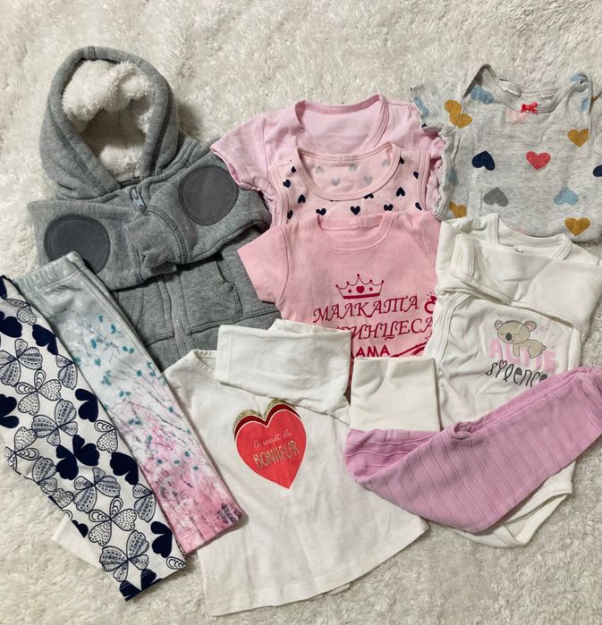 Лот бебешки дрехи