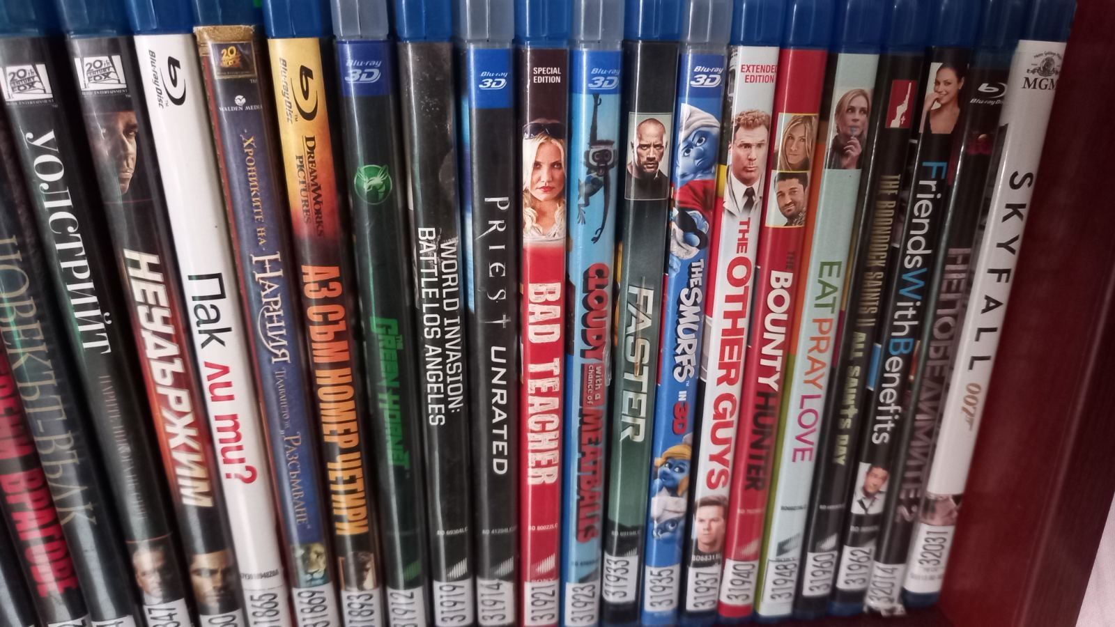 Blu-ray и DVD дискове (блурей и двд дискове)