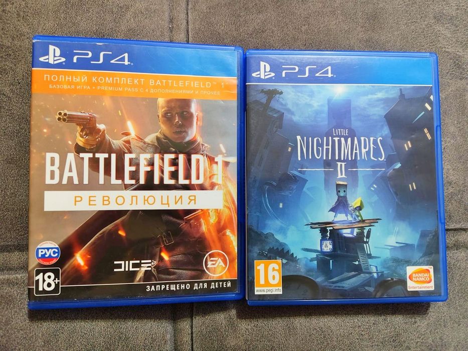 Продам игры на Sony PlayStation 4