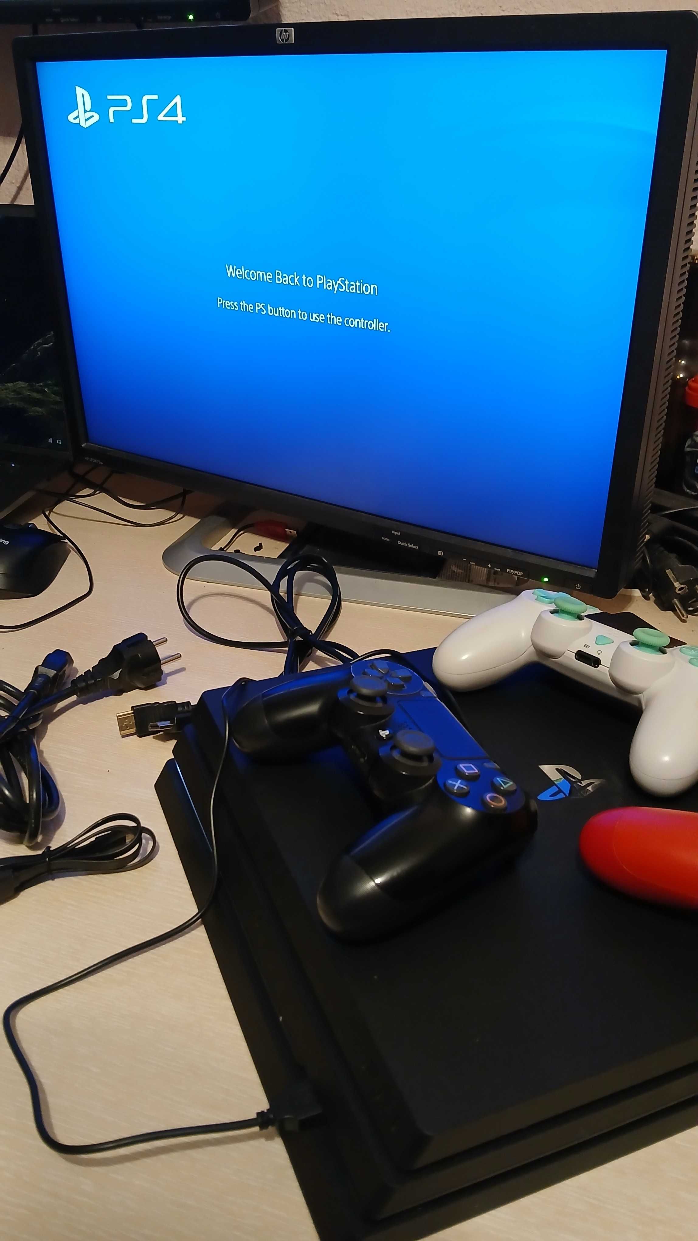 С ГАРАНЦИЯ ! 1Г PlayStation 4 Pro с хак SW 9.03 PS4 1TB профилактиран
