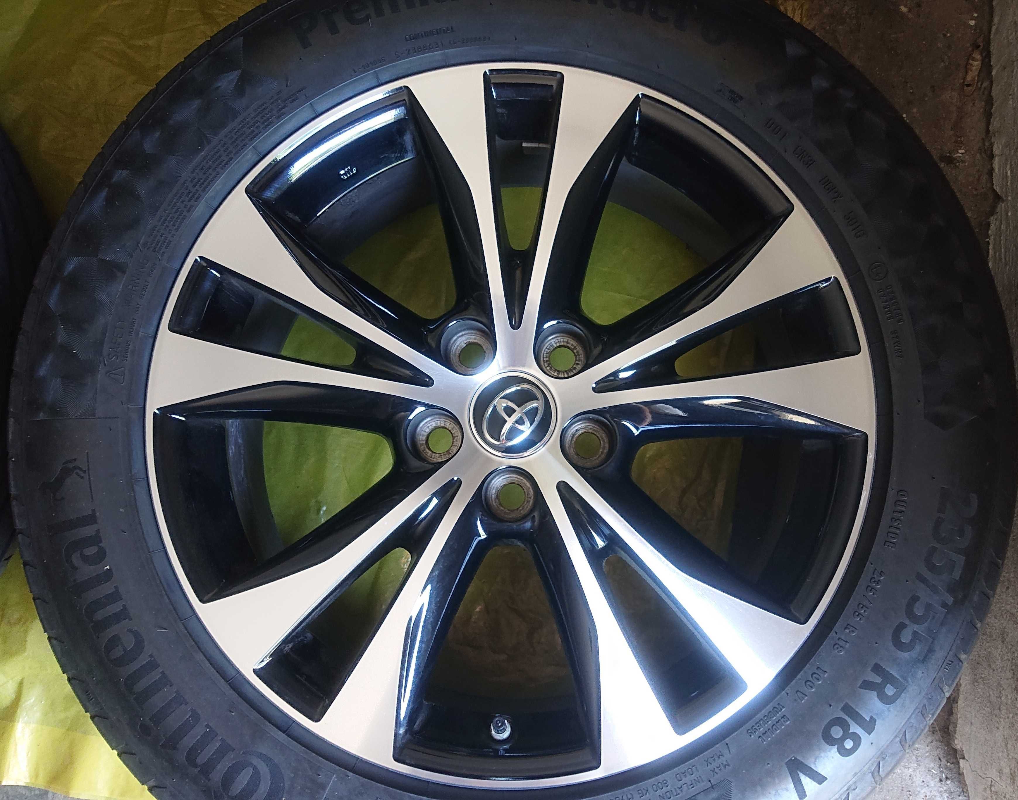 Jante 18" Toyota RAV4 senzori presiune anv Continental vara 235 55 18