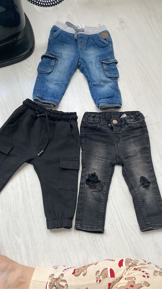 Lot pantaloni bebe 6-9 luni