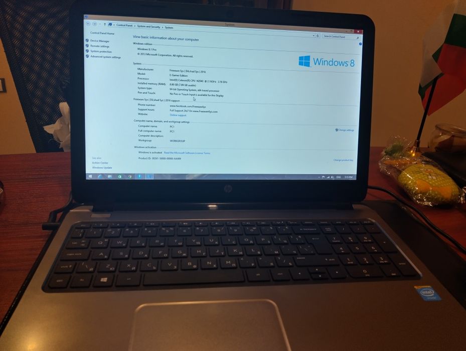 Лаптоп HP 250 G3