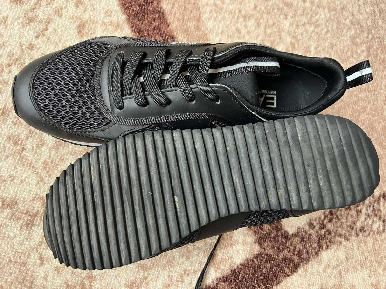 EA7 Emporio Armani Сникърси черни