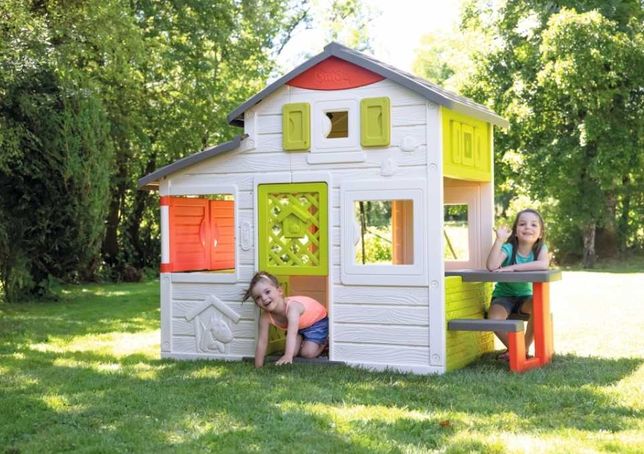 домик пластиковый игровой детский smoby домик для друзей