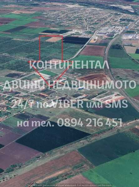 Три парцела 2-3300м2 в стоп. двор за промишлено - код 62482