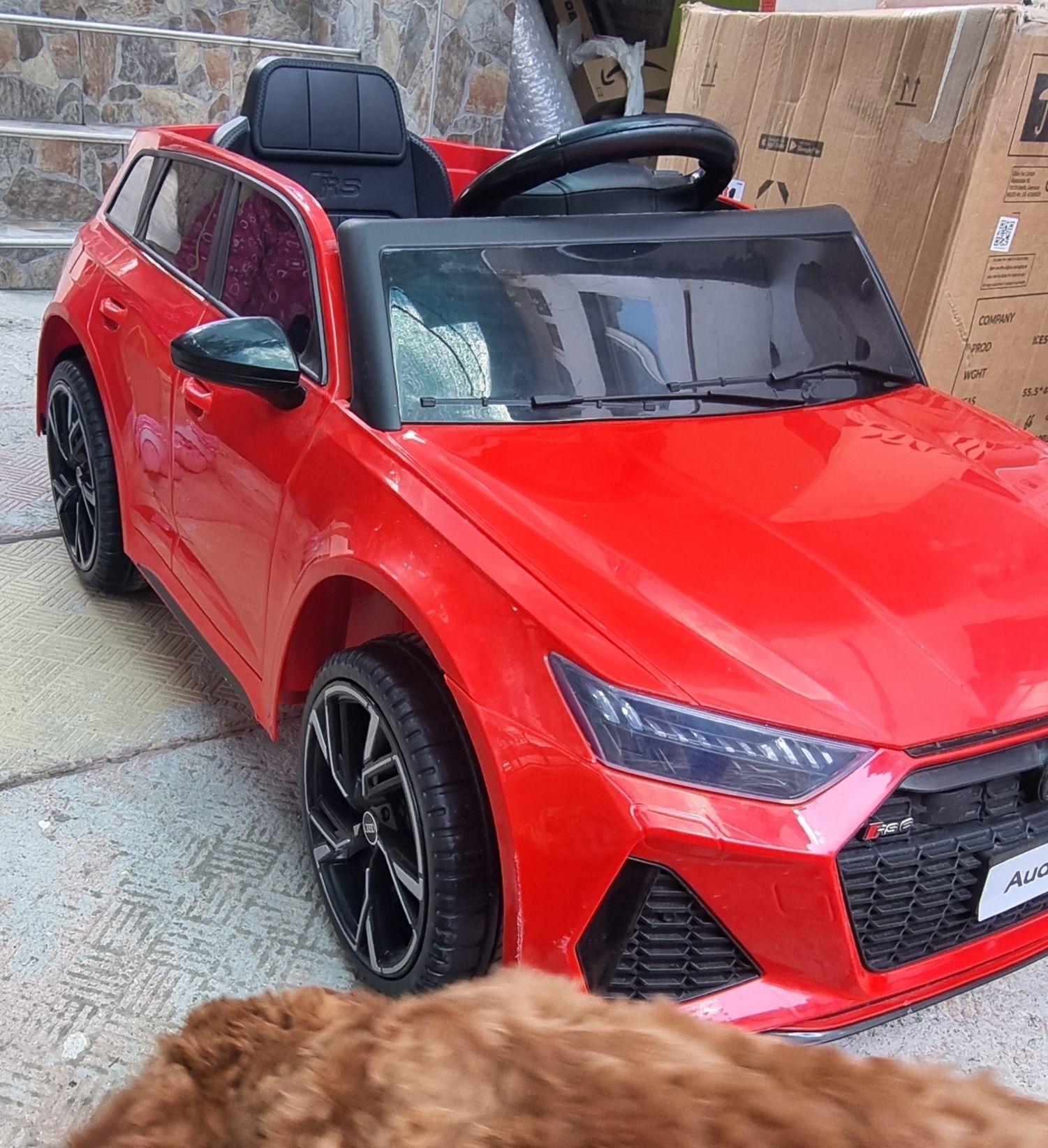 Акумулаторна детска кола Audi