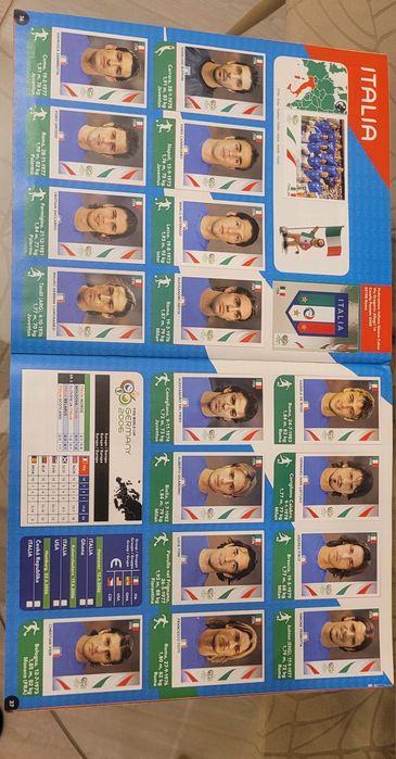 Колекционерски албум със стикери  Панини