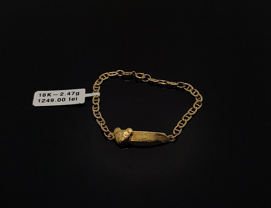 Bijuteria Royal bratara din aur 18k 2. 47 gr