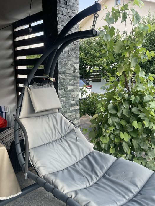 Sezlong balansoar de terasa