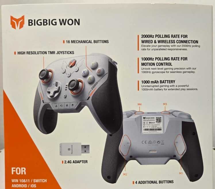 Bigbig Won Blitz 2 Controller-2000Hz Polling TMR Sticks