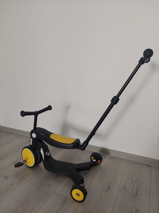 Trotineta pentru copii 5 in 1, transformabila in tricicleta si bicicle