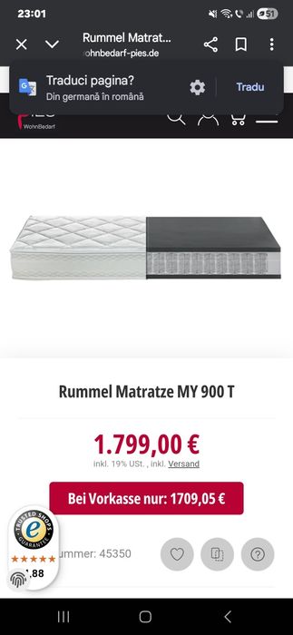 Saltele rummel germania super calitate