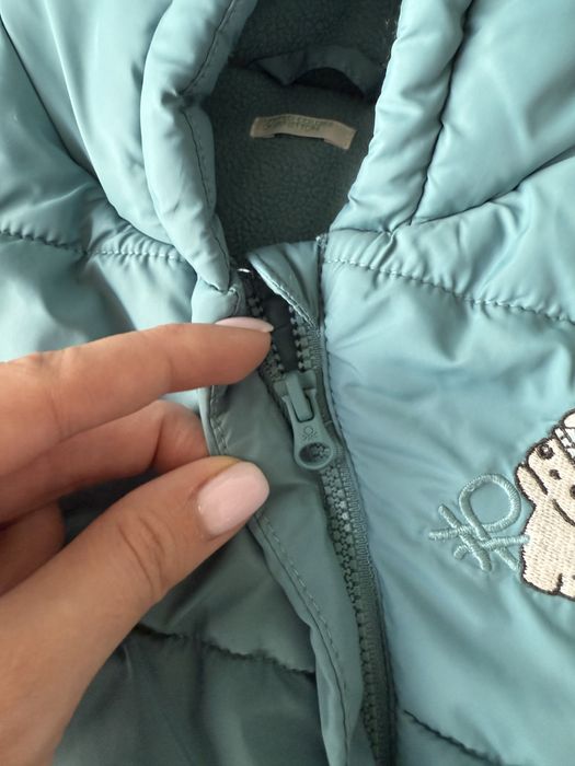 Зимно яке Benetton 9-12месеца