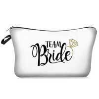 Несесер грим-Team Bride,makeup bag team bride,Моминско парти подарък