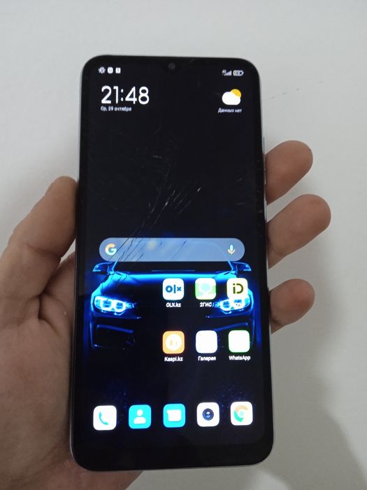 Redmi 10a 64Gb не вскрывалось