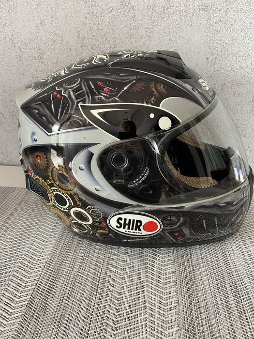 Пистова Каска За Мотор Shiro Размер XXL 61см