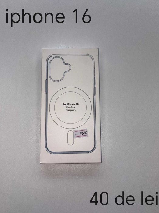 Huse, Folii, Cabluri iPhone 16 - Montaj gratuit folie