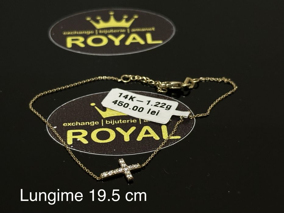 Bijuteria Royal: Bratara aur 14k/1.22 gr
