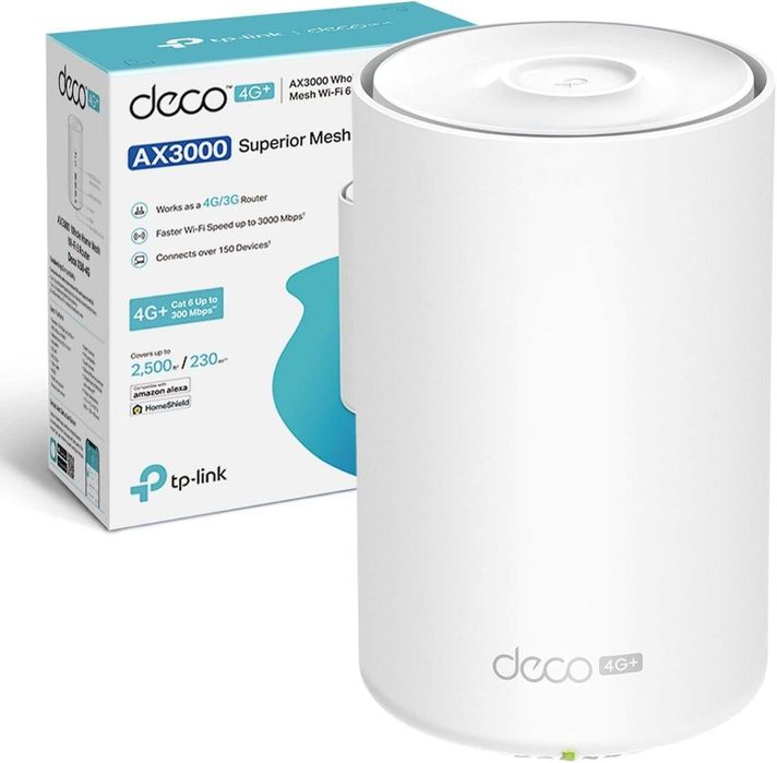 TP Link Deco X50 4G AX3000 WiFi 6 Mesh Рутер