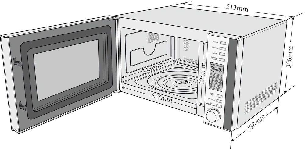 Cuptor Microunde Privileg 285902 25l Import Germania Garantie MX149