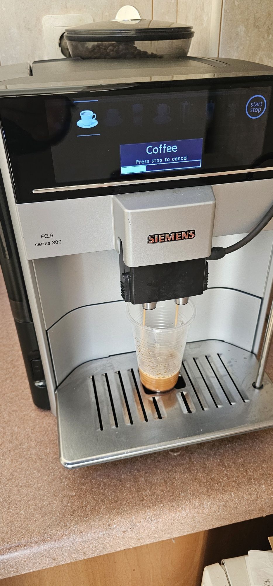 Siemens eq6 s300 кафемашина автомат