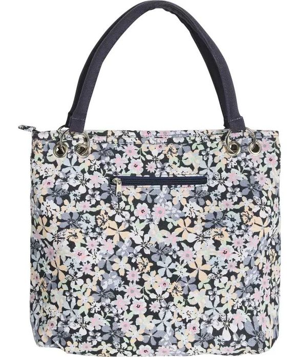Geanta casual imprimeu floral stil jeans  geanta de umar