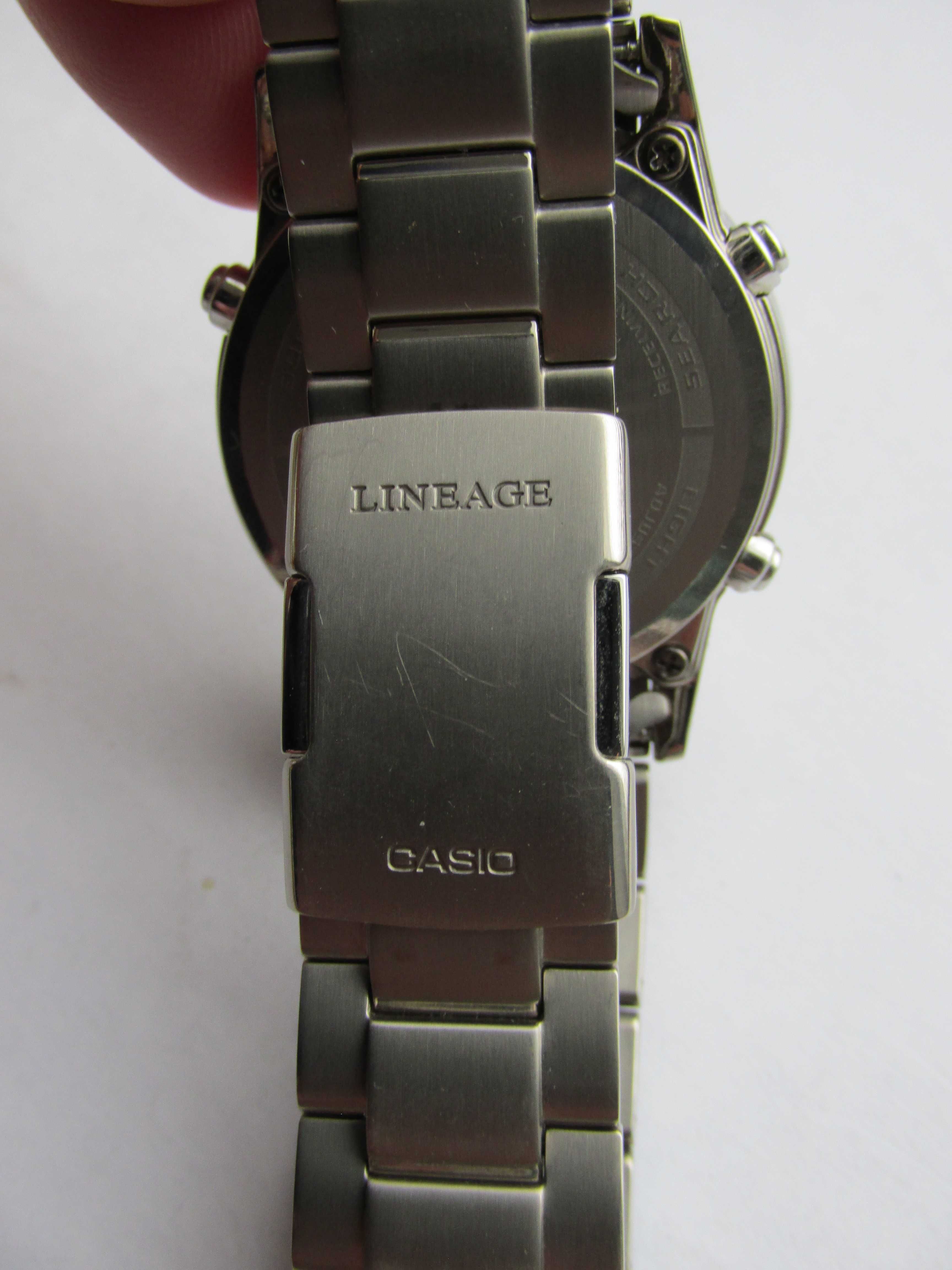 Casio LCW-M170T LINEAGE MULTI BAND 6 TITANIUM Касио титаниев часовник