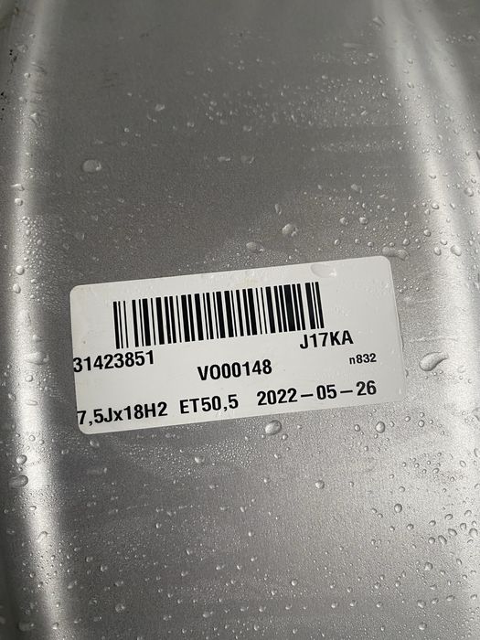 18 цола 5 х 108 мм Волво , Volvo XC 60 , XC 40