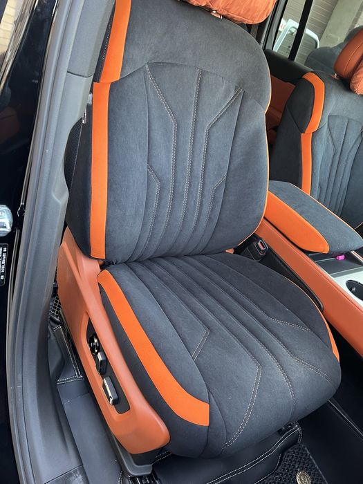 Перетяжка авто сидений чехлы накидки 3D полики