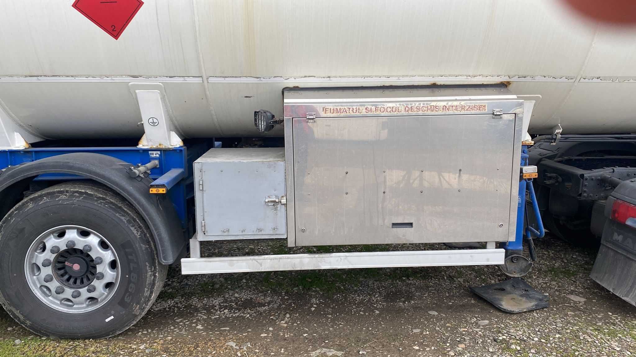 Vand cisterna GPL + cap tractor MAN 18 390