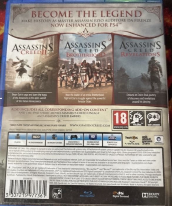 Assassins Creed the ezio collection