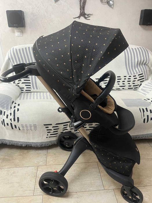 Stokke Xplory X Signature + бебешки кош