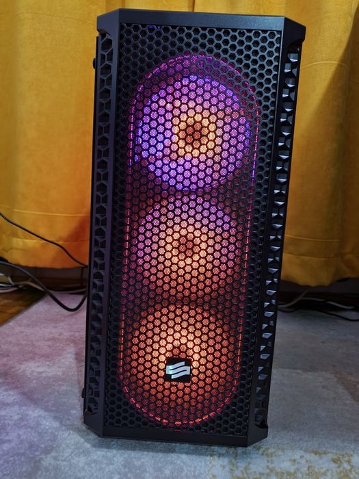 Vand carcasa Silentium Pc + 5 fanuri argb+ cooler + sursa 750 80+ bron