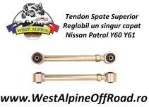 Tendoane superioare Nissan Patrol Y60/Y61 - Reglabile la un capat IOD