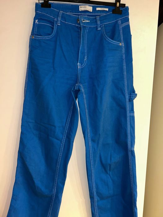 Дамски сини дънки