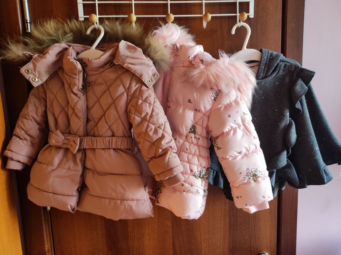Детски зимни жилетка,якета и пончо р-р до 98