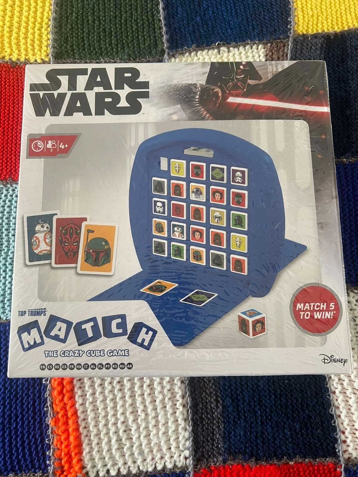 нова настолна игра Star Wars – Top Trumps MATCH: The Crazy Cube Game