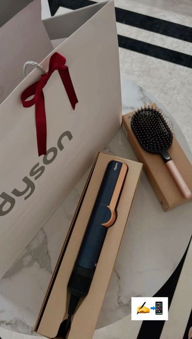 Новый Dyson Выпрямитель Утюжок Фен 3в1 Airstrait в цвете Sakura